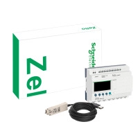 SCHNEIDER ELECTRIC Smart relay discovery pack, Zelio Logic, 12 I/O, 24V DC
