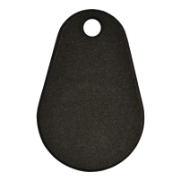 Security Expert key tag, Mifare 13.56Mhz / 125Khz HID, black