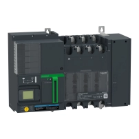 "АВР превключвател, TransferPacT Active автоматичен, 400A, 3P, LCD, корпус 630A, 400V"