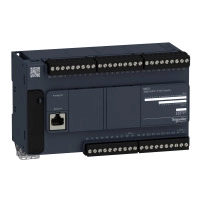 SCHNEIDER ELECTRIC Logic controller, Modicon M221, 40 I/O, transistor, PNP