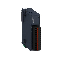 SCHNEIDER ELECTRIC Analog output module, 4 outputs (spring), 24VDC