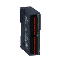 SCHNEIDER ELECTRIC Discrete output module, Modicon TM3, 16 outputs transistor PNP (spring), 24V DC