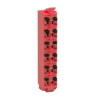 Modicon TM5, терминален блок, 16 контакта, червен, количество 1