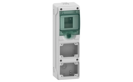 SCHNEIDER ELECTRIC Plate, 65x85mm, for 50x50mm outlet