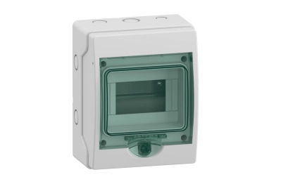 SCHNEIDER ELECTRIC Enclosure Kaedra, for modular devices, 3x18 modules, 2 terminal blocks