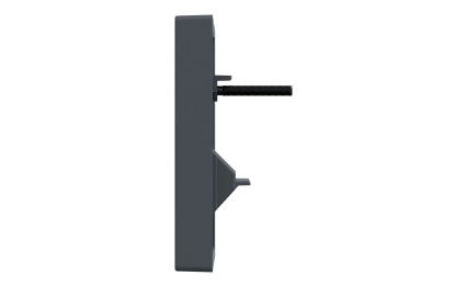 Cen.pla. f. TAE/audio/USB TPm alu SysM