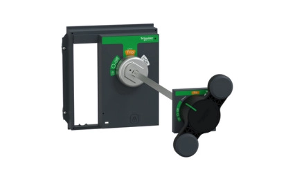 SCHNEIDER ELECTRIC Extended rotary handle, front control, Compact NS630b to 1600, black handle