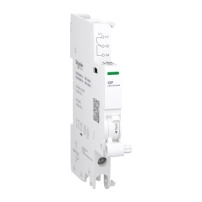 Спомагателен контакт, Acti9 A9A, iOF, 1 C/O, 2mA - 100mA, 24VAC - 250VAC, 24VDC - 220VDC, горна връзка