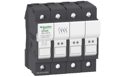 SCHNEIDER ELECTRIC Разединител 32А за предпазит. 10x38мм. 1P 32A DF101