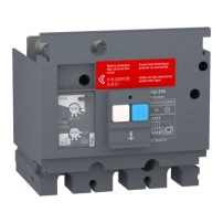 Прекъсвач EasyPact CVS250N, 50kA, 415VAC, 200A номинален, термомагнитно TM-D изключващо у-во, 4P 3d