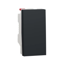 Девиат. ключ 10A -1м.One-way switch 1module Алум.
