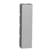 Капачка за New unica, 2xRJ45, DPM, 2m, прав, със защита, бял