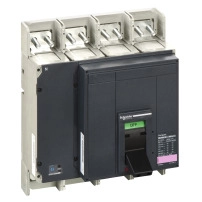 Авт. прекъсвач, ComPact NS1250H, 70kA/415VAC, 1250A, изваждаем, електрическо управление, без изключващо у-во, 3P