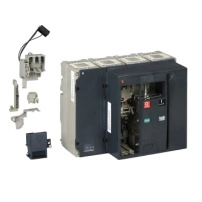 Авт. прекъсвач, ComPact NS800L, 150kA/415VAC, 800A, фиксиран, електрическо управление, без изключващо у-во, 3P