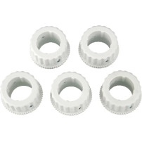 SCHNEIDER ELECTRIC Push-button, 4-gang plus, active white, glossy, System M