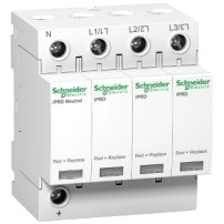 iPRD65r модулен отводител на пренапрежение - 1P - IT - 460V - с дистанционно прехвърляне