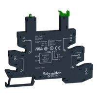 SCHNEIDER ELECTRIC ocket equipped with LED and protection circuit, for SSL relays, 5-24V DC