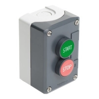 Station plast SS flush mark ARRET MARCHE