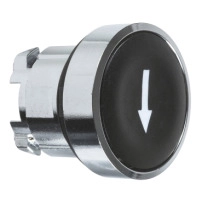 Глава за бутон PUSHBUTTON-черна стрелка