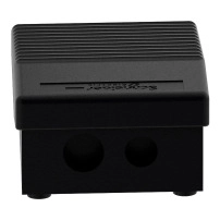 Крачен превключвател - IP43 - без капак - пластмаса - черен - 2 NC + 2 NO