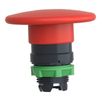 SCHNEIDER ELECTRIC Head for non illuminated pushbutton, red, mushroom 40mm, 22mm, spring return