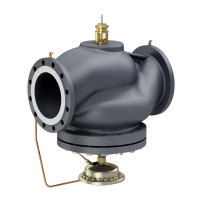 SpaceLogic VP222F PIBCV (PICV) Контролен клапан, 2-Way, PN16, DN250, Flanged, High Flow: 148...370 m?/h (41...103 l/s).