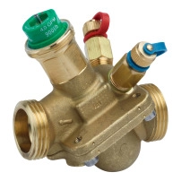 SpaceLogic VP228E PIBCV (PICV), 2-Way, PN16, DN20, G1 Ext. Thread, Std Flow: 0.18...0.9 m?/h (0.05...0.25 l/s).