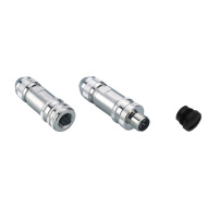 Свързващи комплекти за CANopen/RS485 - 1 male, 1 женски конектор M12 + cap M12