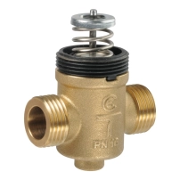 VZ208E Zone Valve, 2-Way, PN16, DN15, G1/2 External Thread, Kvs 0.6 m?/h, 2.5 mm Stroke.