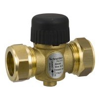 VZ219C Zone Valve, 2-Way, PN16, DN20, 22mm O/D Compression, Kvs 2.5 m?/h, 5.5 mm Stroke.