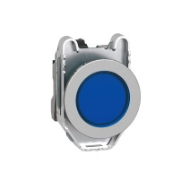 Pilot Light metal blue flush LED 24V