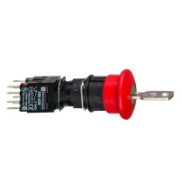 SCHNEIDER ELECTRIC Emergency stop push button, HS code:85365080, COO:FR, 0.01kg /PO:40958466/