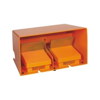 DOUBLE FOOT SWITCH METAL 20+2F