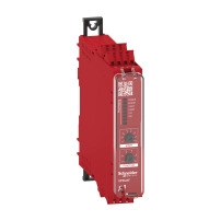 SCHNEIDER ELECTRIC Safety module, Cat 4, potential free 2NC, NO NC, 2 PNP, 24V AC/DC, spring