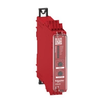 SCHNEIDER ELECTRIC Safety module, Cat 4, PNP or NPN, safety mat, 48-240V AC/DC, spring