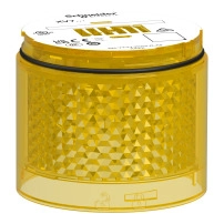 Flashing Yellow Colored lens