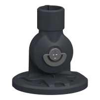 Plastic foldable bracket in grey