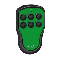 Transmitter, Harmony pocket remote, 6 single-step push buttons