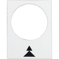 SCHNEIDER ELECTRIC Табелка-бяла надясно ZB2BY4909