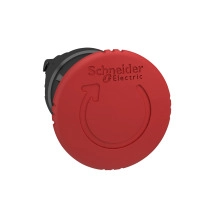 SCHNEIDER ELECTRIC Глава за авариен стоп бутон, червена гъба 40mm, 22mm