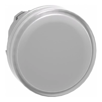 P.light metal white plain lens leg LED