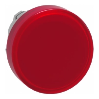 Pilot Light metal red plain lens Leg LED