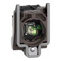 SCHNEIDER ELECTRIC Тяло за светещ бутон, LED, 1NO, 110-120VAC