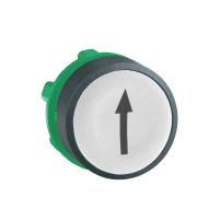 SCHNEIDER ELECTRIC Head for non illuminated push button, white, 22mm, spring return, UP ARROW