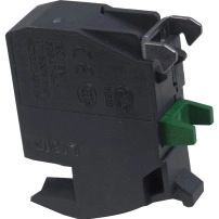 Contact block silver plug in connect 1NO