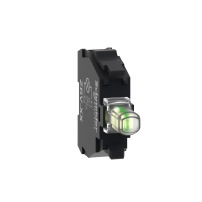 SCHNEIDER ELECTRIC Light block, white, for head 22mm, LED, screw clamp terminals, 24V AC DC