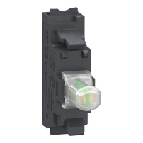 Светлинен блок, бял, Harmony XB4, Harmony XB5, за глава 22 мм, вграден универсален LED, клеми с пружинна скоба, 12V